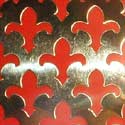 perforated solid brass grill panels