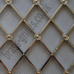 Regency Polished Nickel Decorative Grille