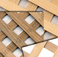 Wooden Lattice Decorative Grilles (Furniture Grade Trellis)