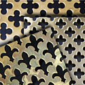 perforated solid brass grill panels