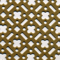 Patterned Club - Antique Gold