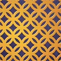 Perforated brass